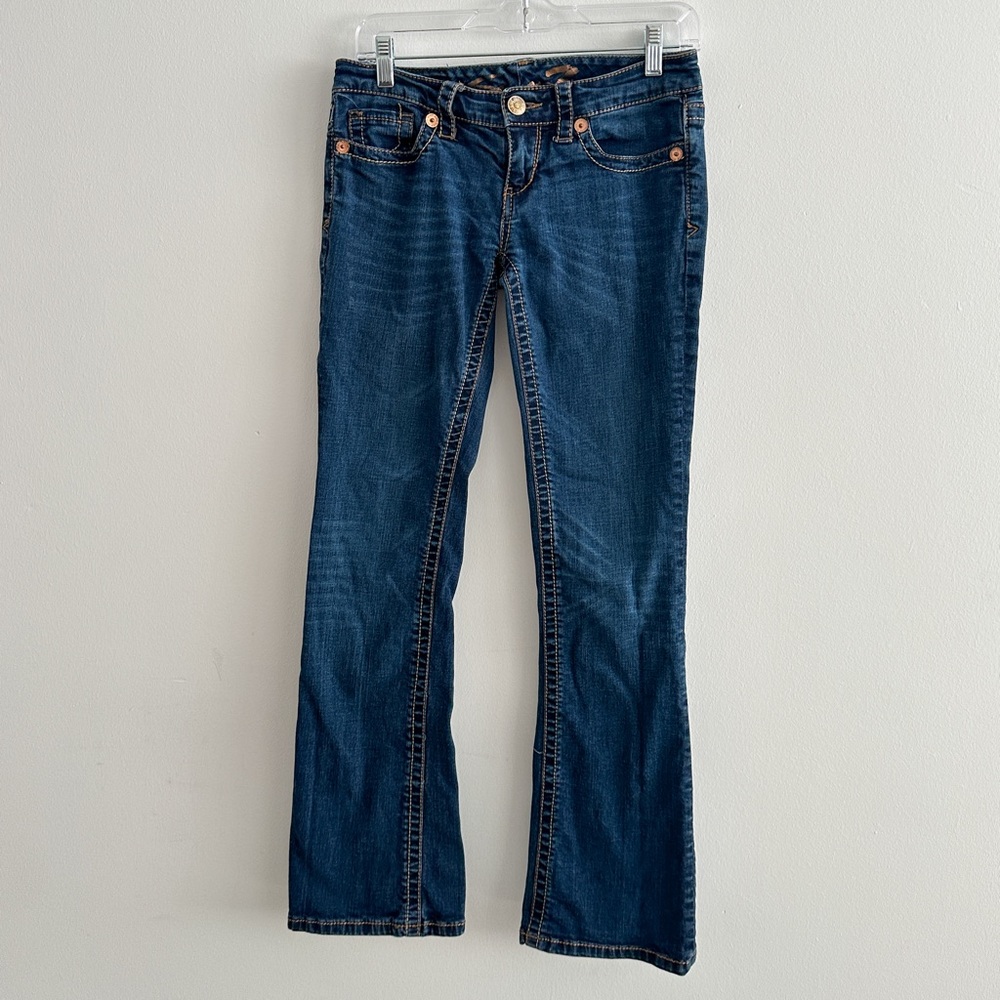 Seven7 Jeans Low Rise Size 28 Boot Cut